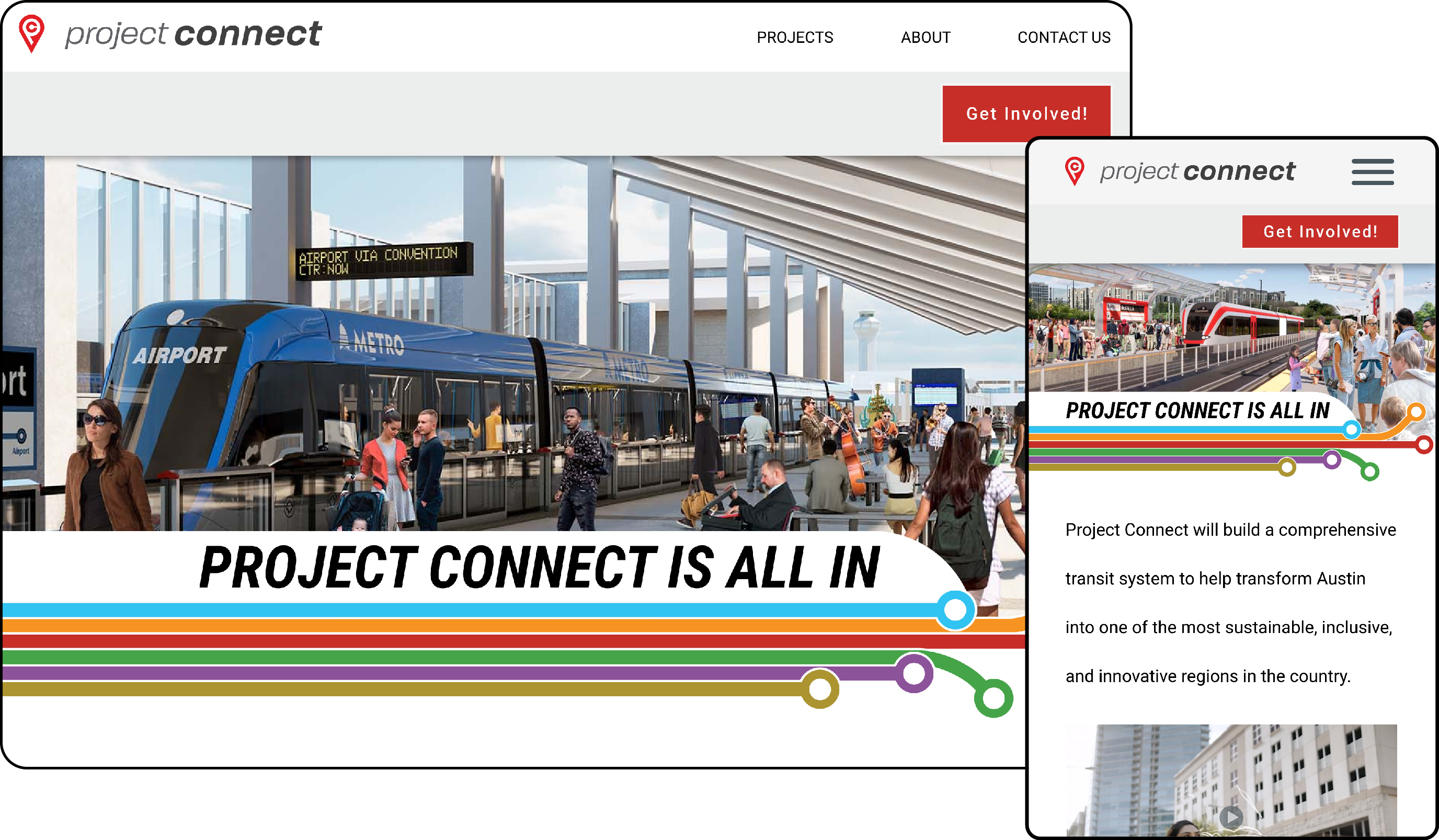 Project Connect Landing Page