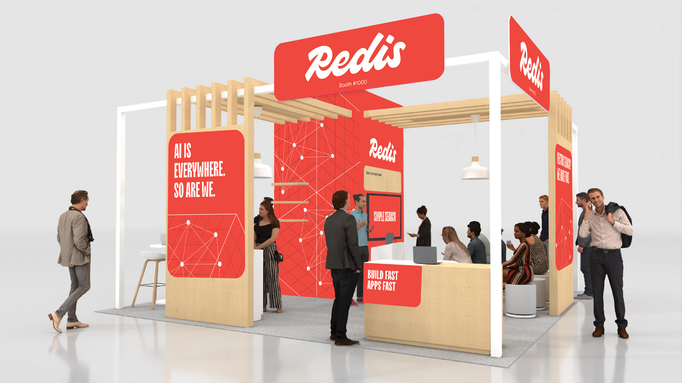 Redis Booth Design | Google Cloud Next 2024