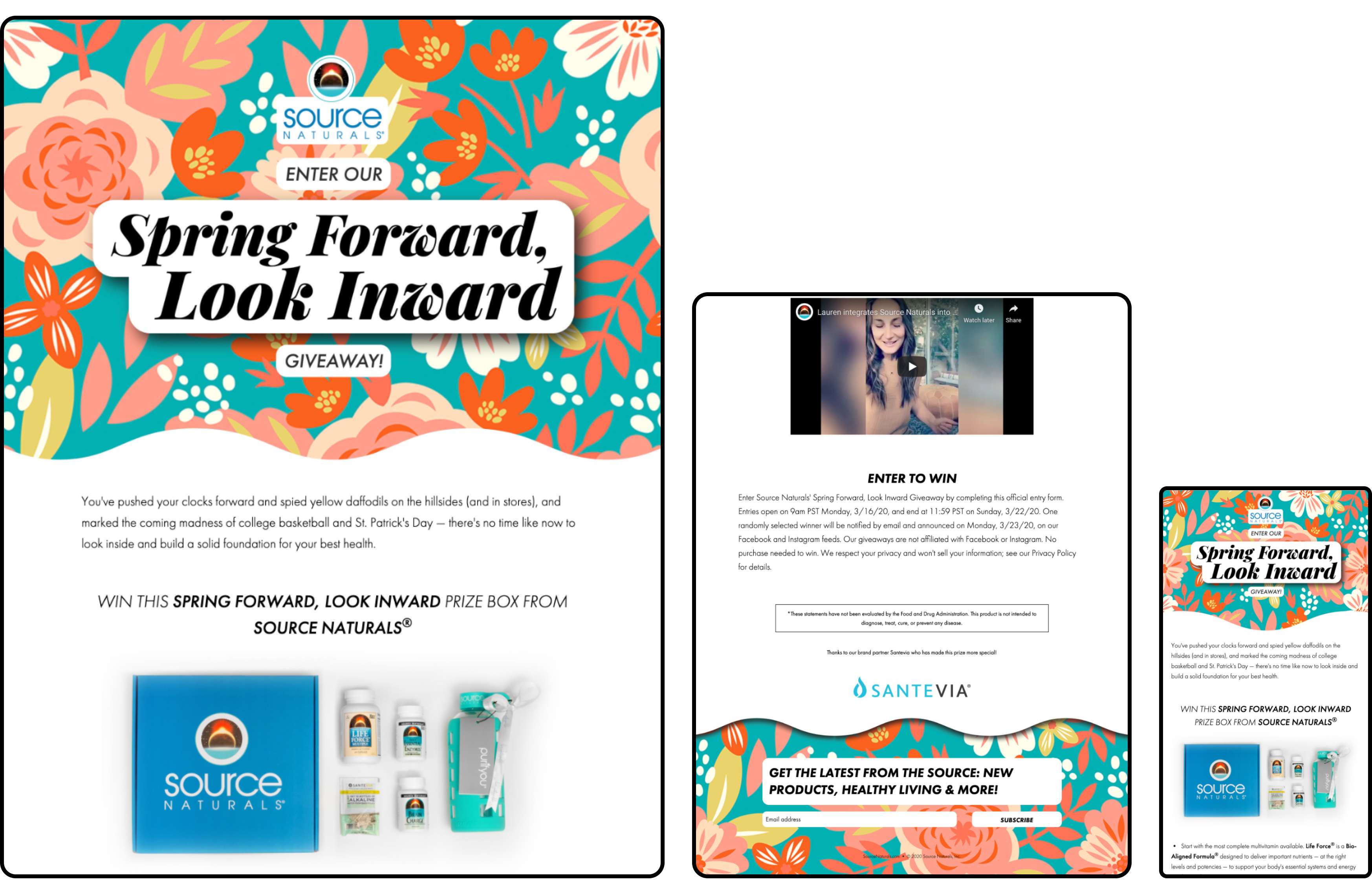 Source Naturals Spring Contest