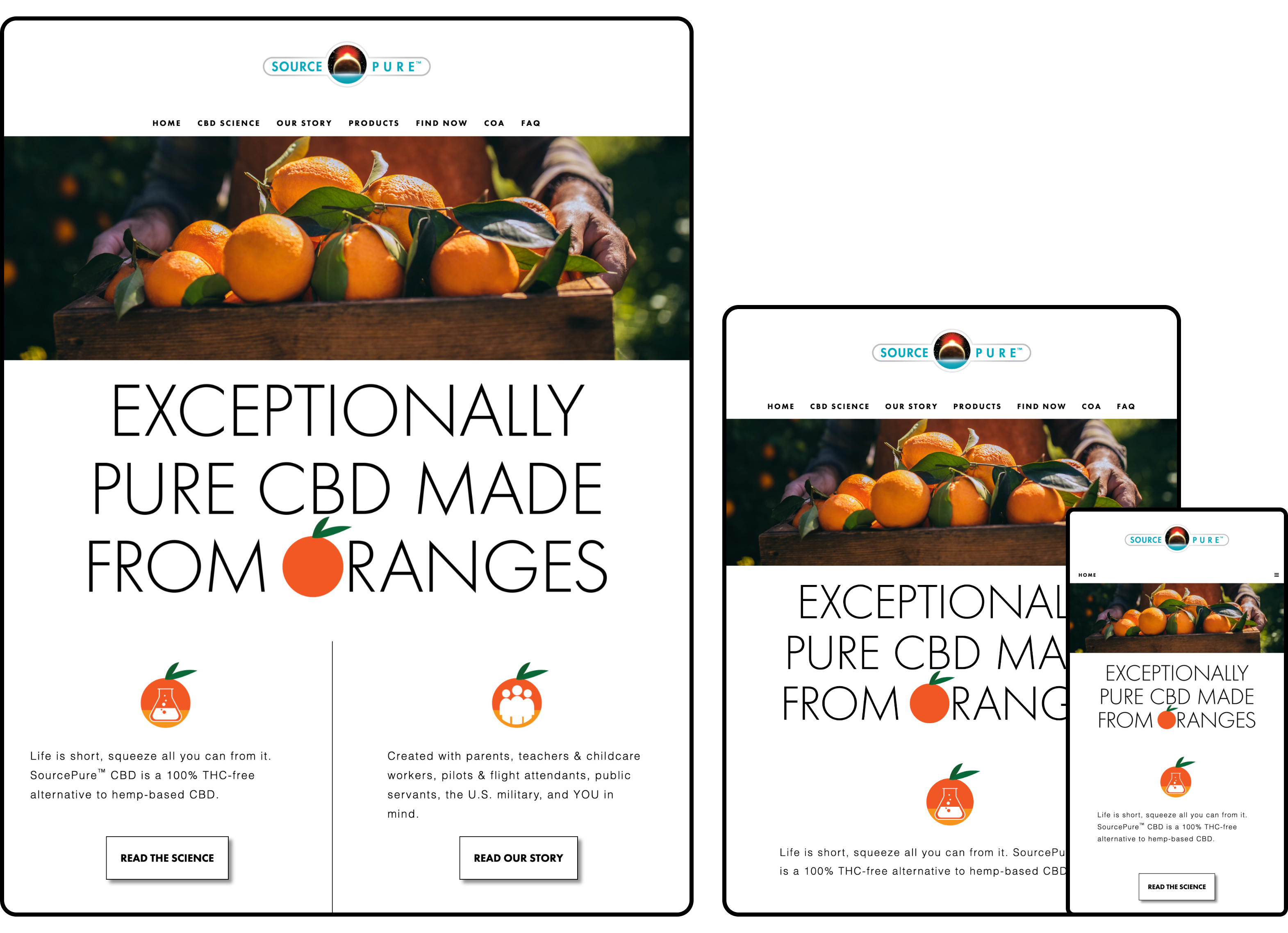 Sourcepure Home Page